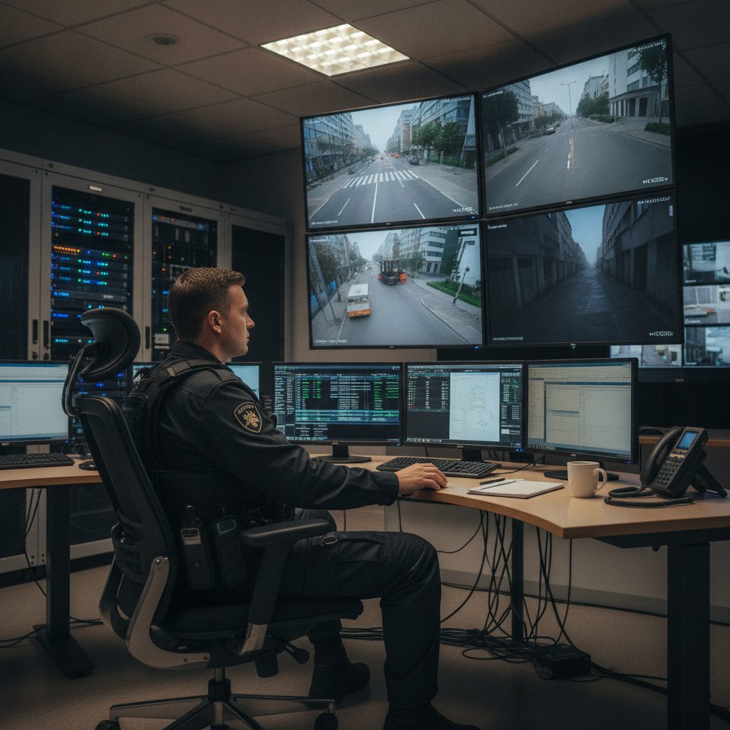 Central de monitoreo CCTV Tripton operando 24/7